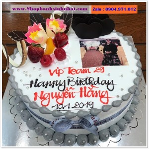 Bánh Sinh Nhật In Hình Ảnh - H132
